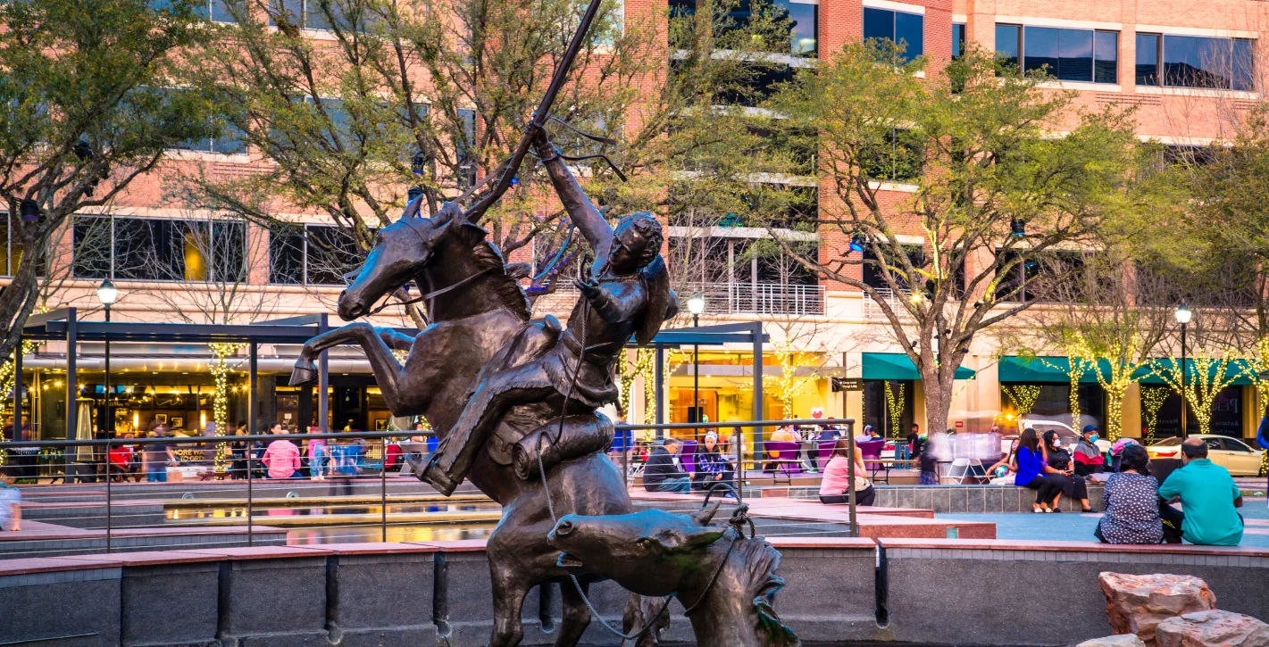 Statue in Downtown Richmond 