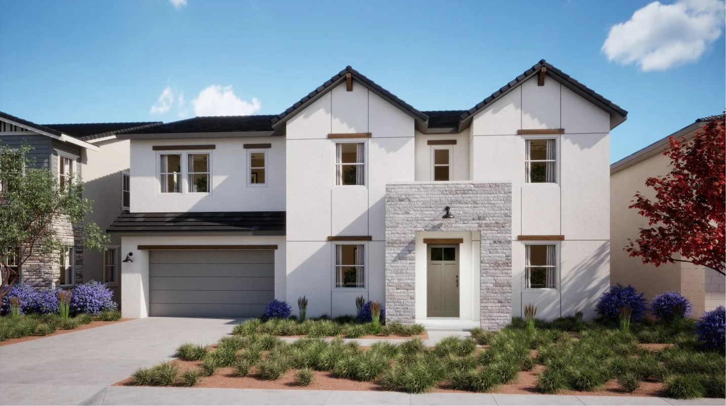 Modern home exterior