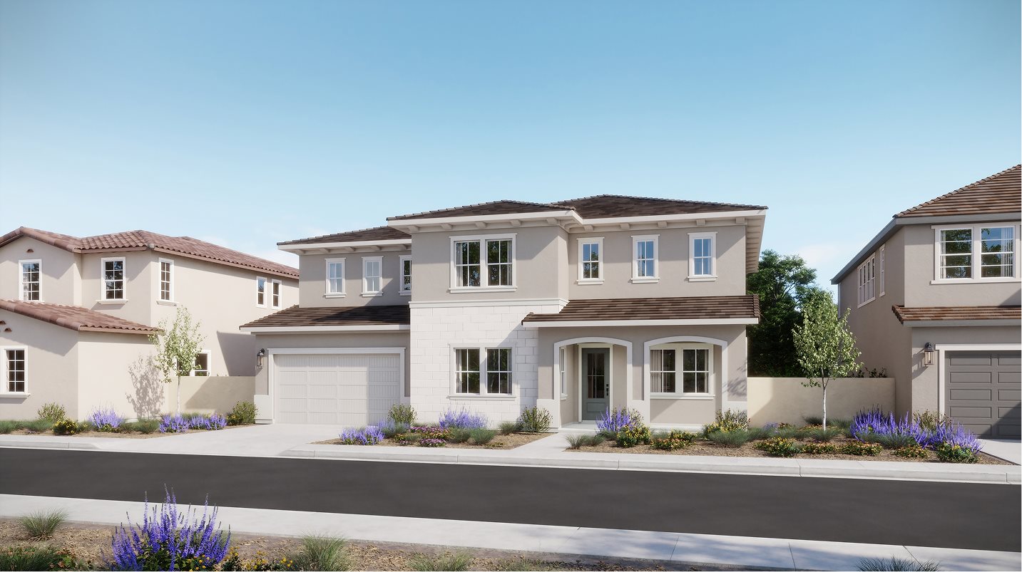 Italian style home exterior