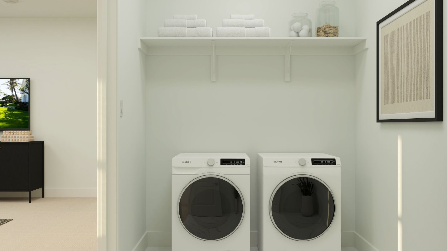Mezzano Residence 2 Laundry Room