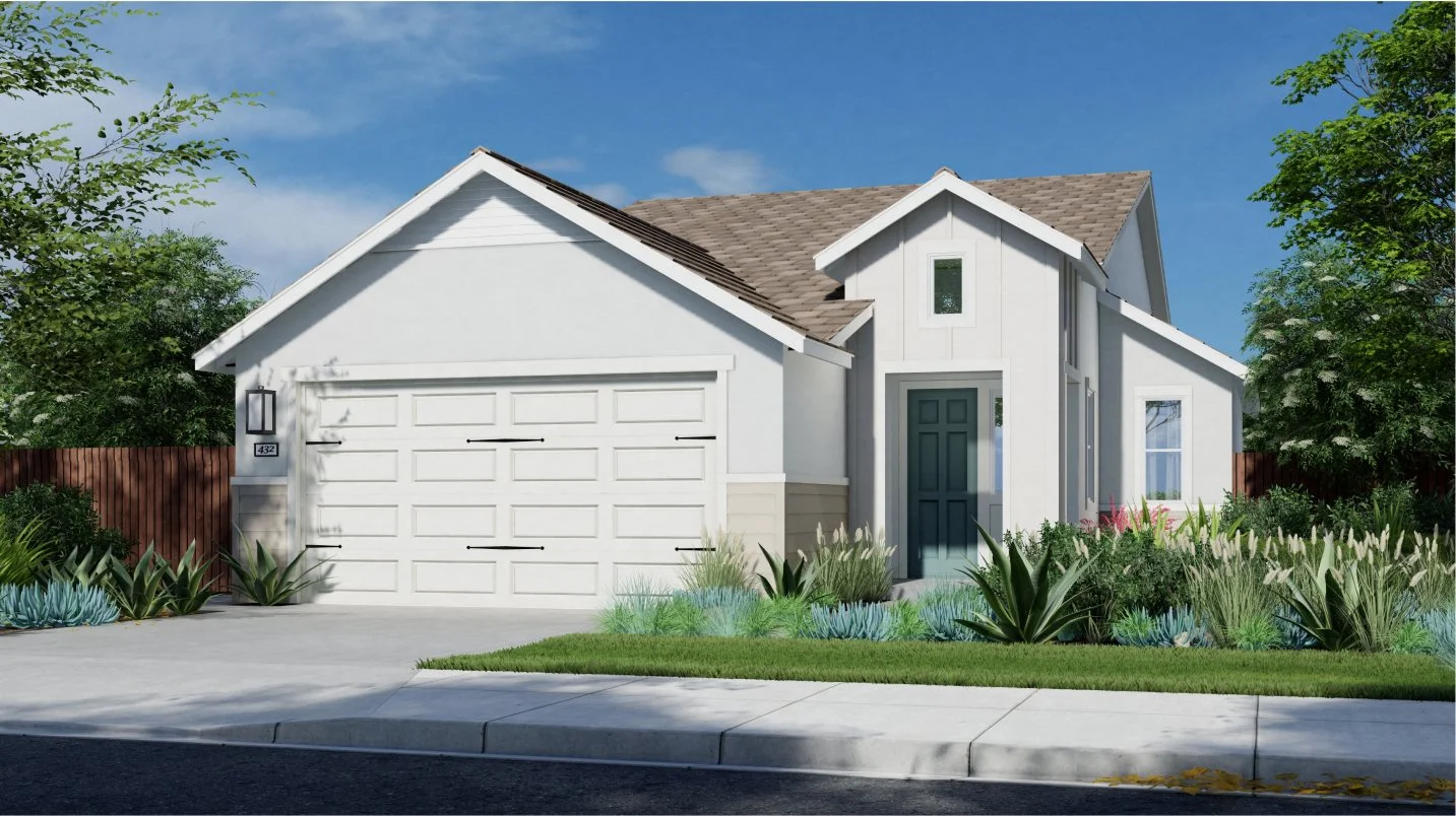 Residence 1437 Elevation A - Classic Farmhouse