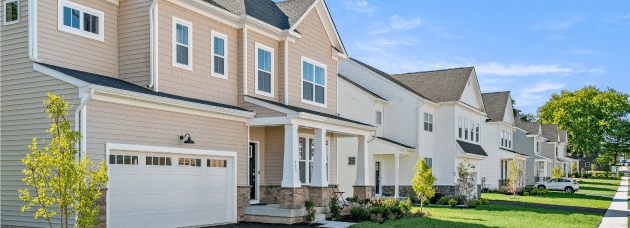 Exterior of Lennar single family home