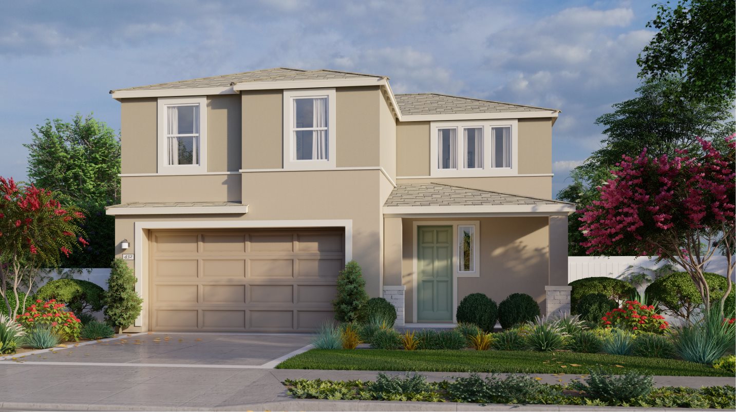 Residence 1631 Elevation C - Prairie