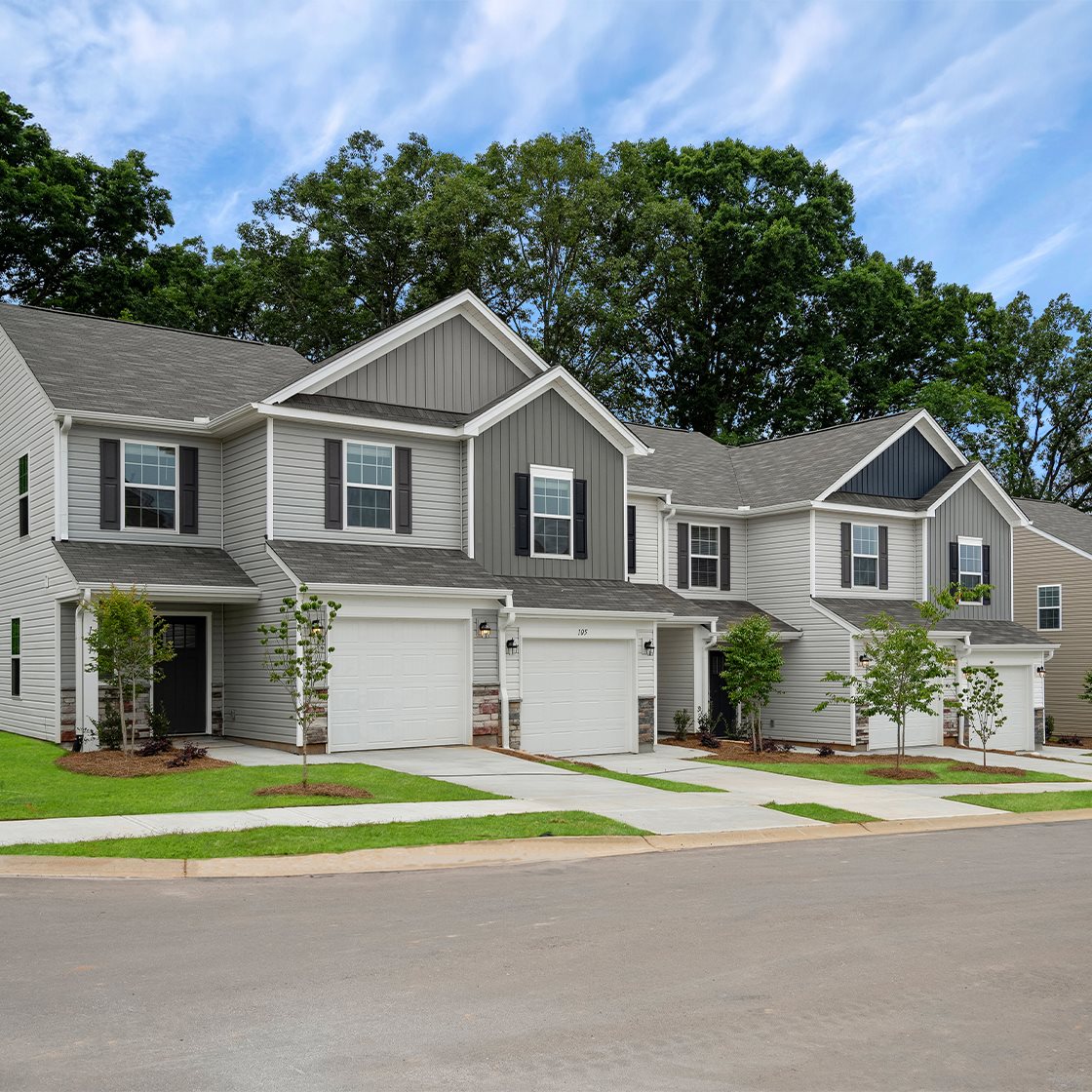 IMAGE: Timber Townhomes Streetscape