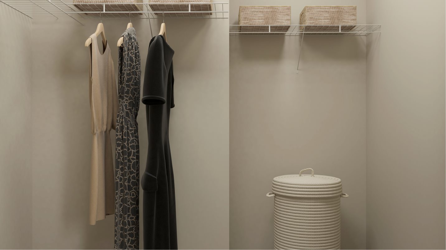 Ridgefield owners walk in closet
