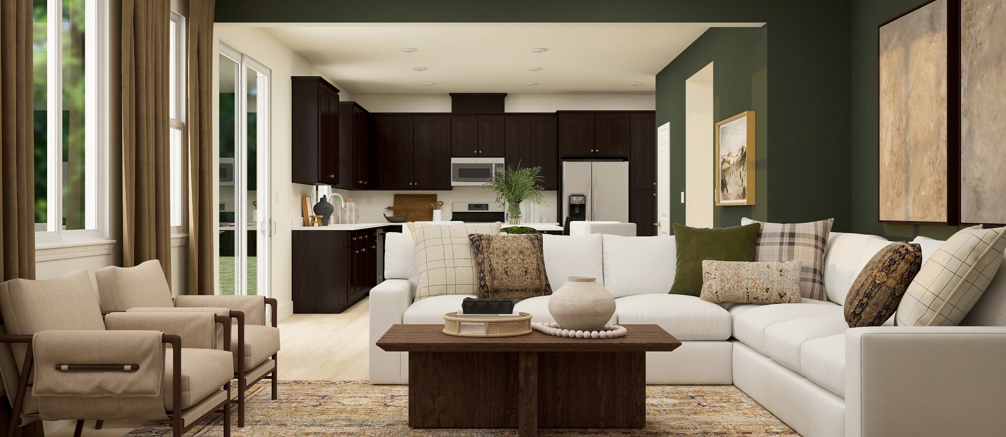 The Sandstone Family Room
