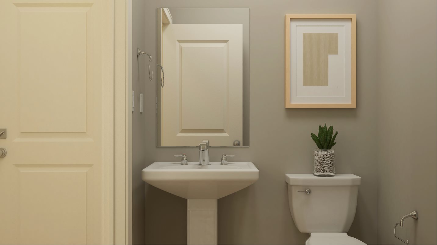 Residence 1 Powder Room