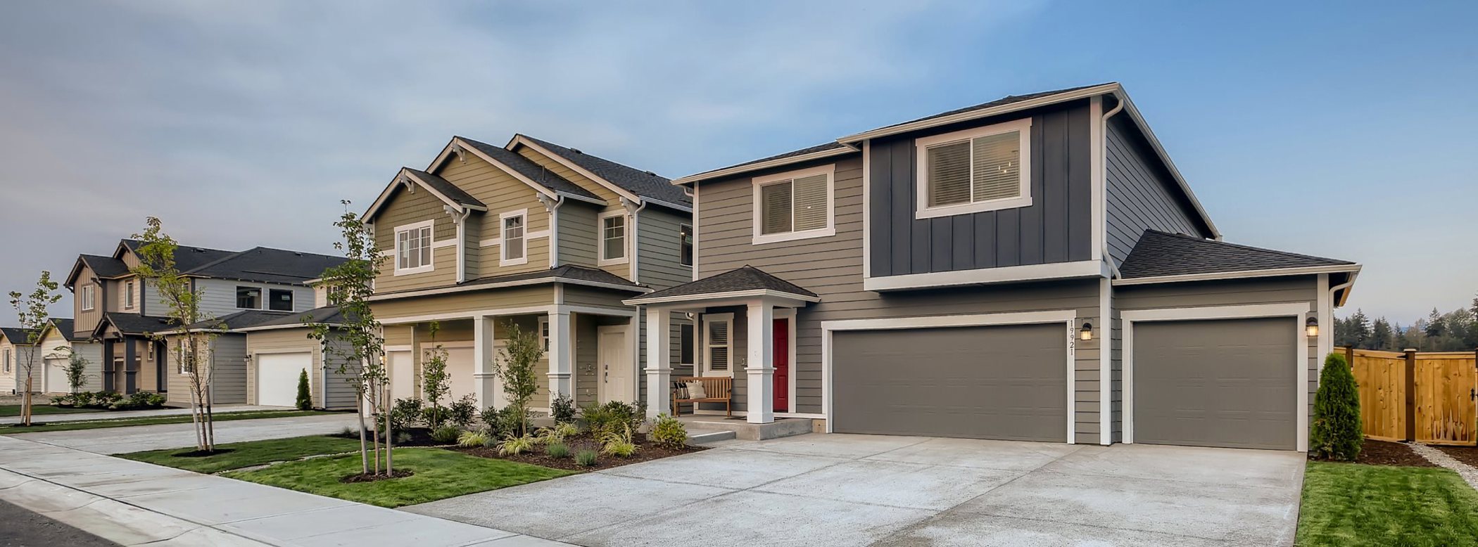 Homes in the daybreak masterplan