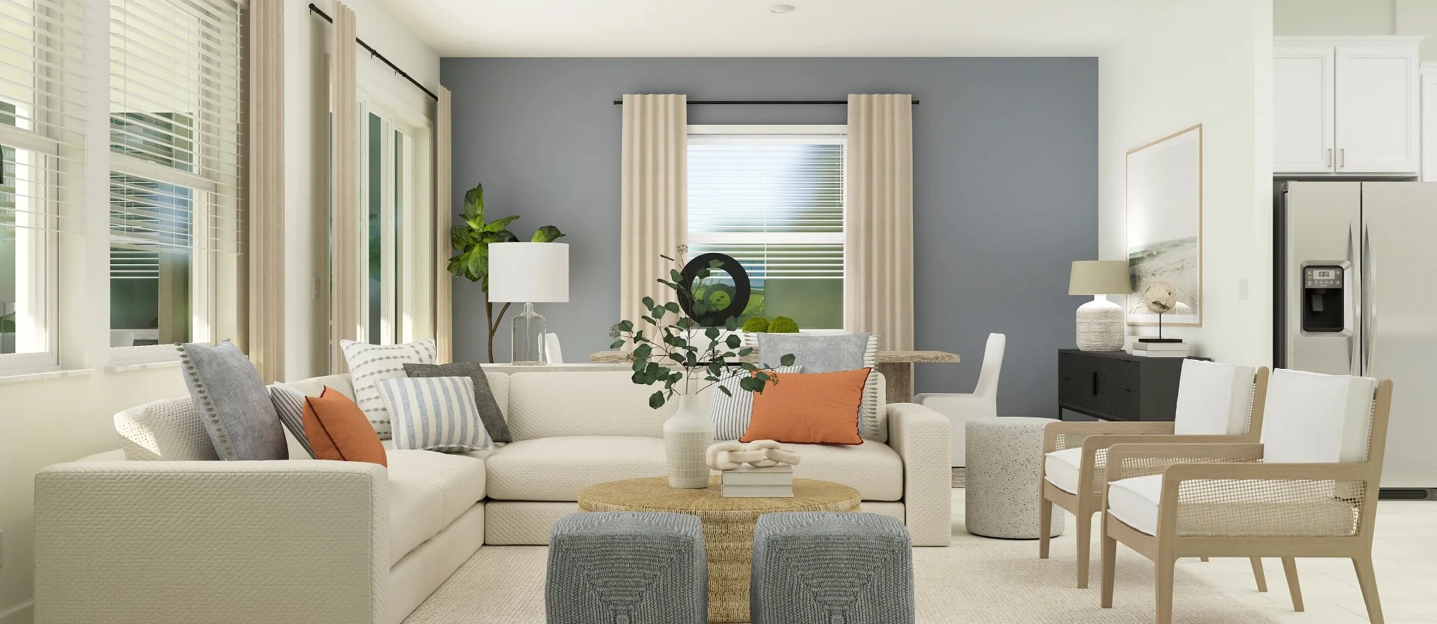 Argent family room