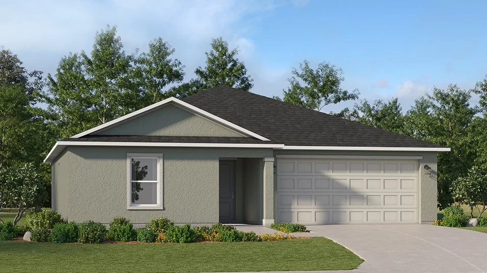 A ranch-inspired exterior