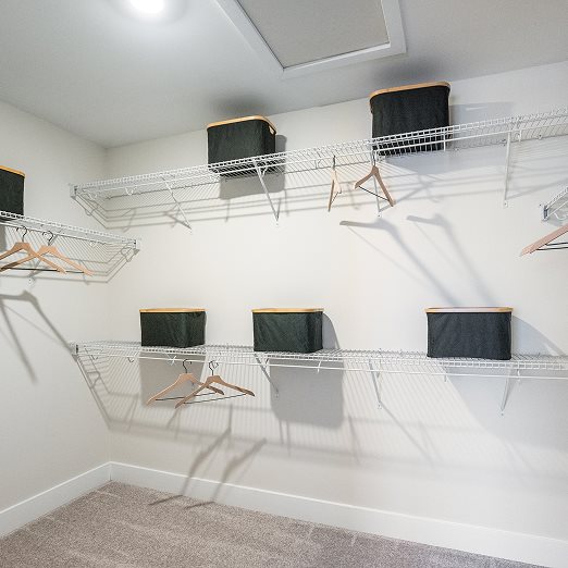 Richmond Owners Suite Walk in Closet