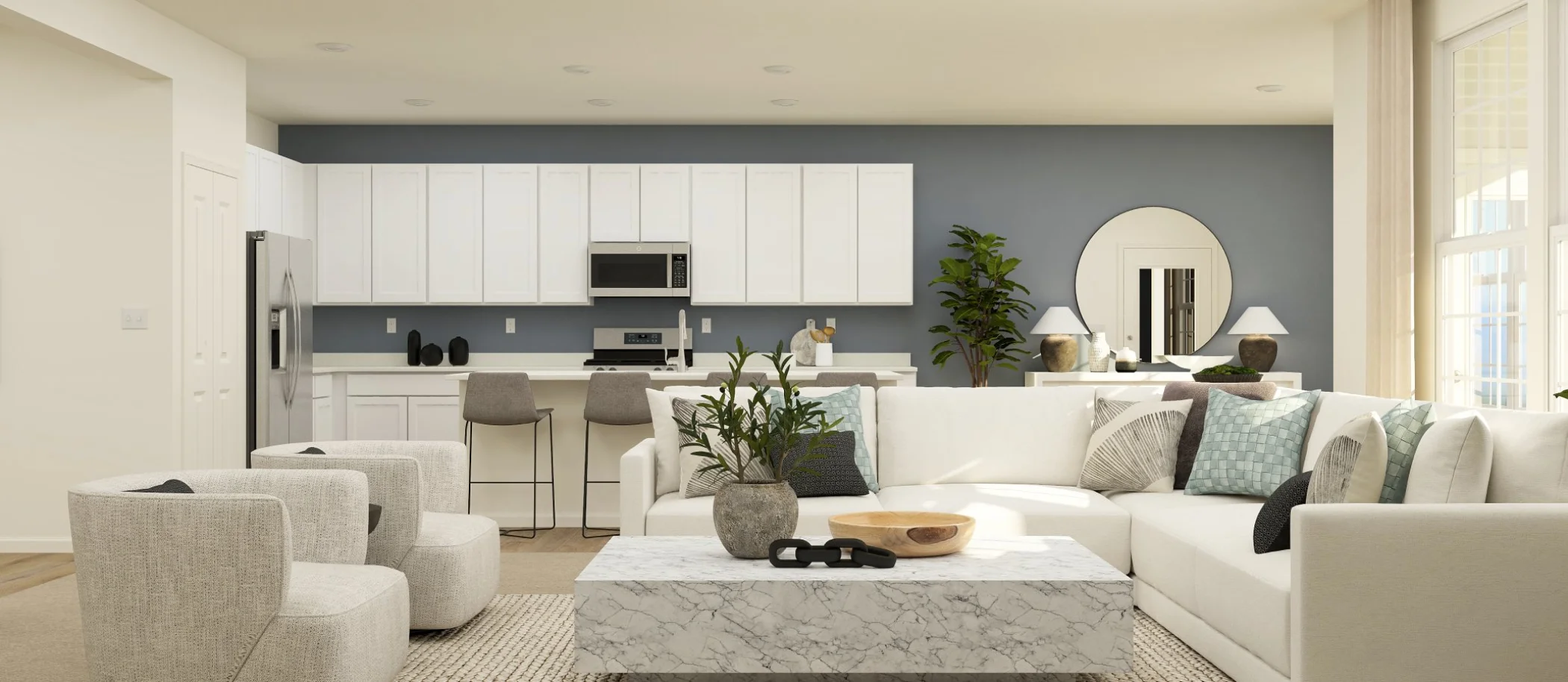Ridgefield family room