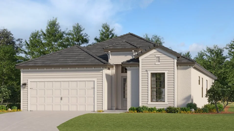 A ranch-inspired exterior 