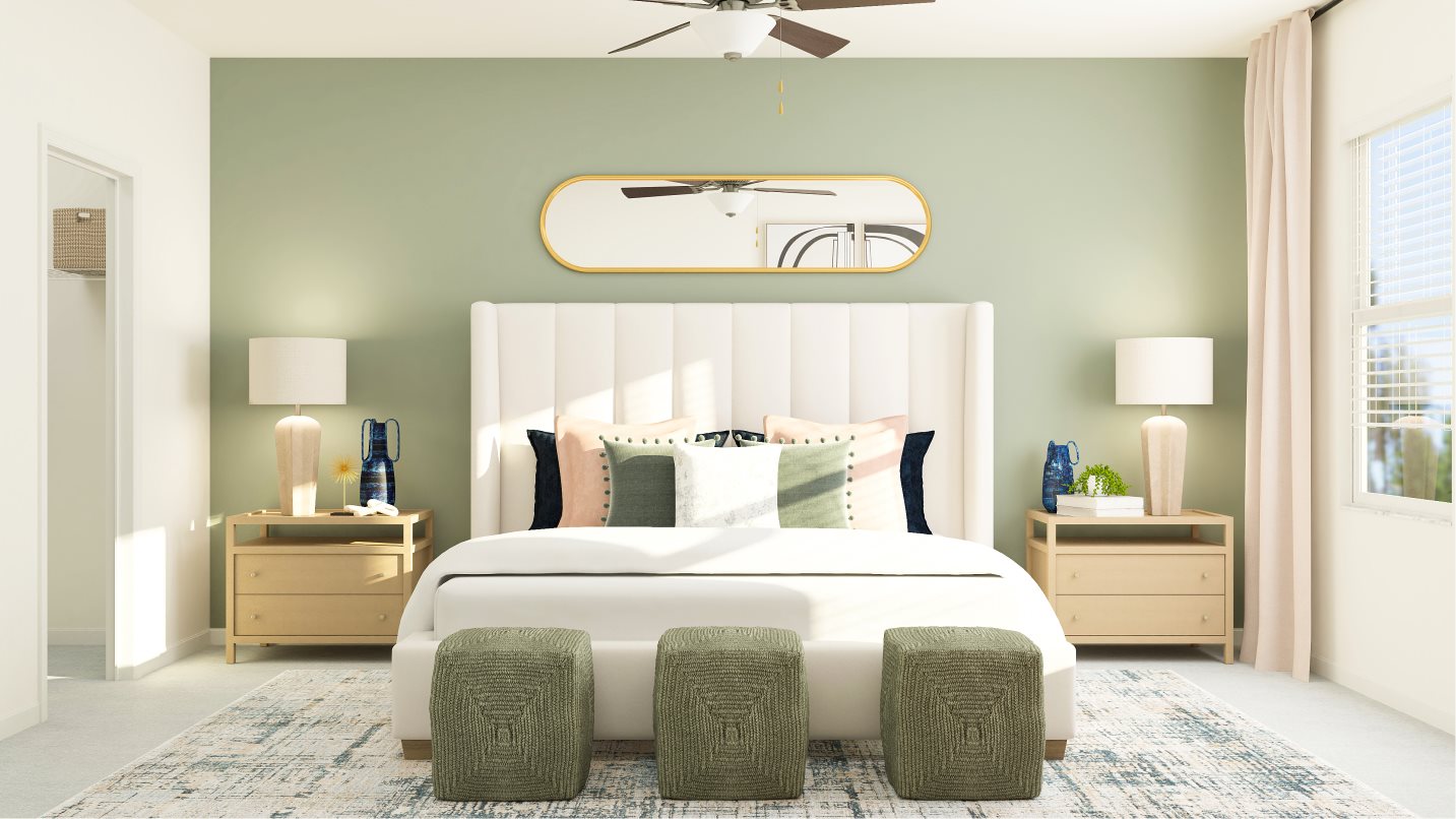 Constitution owner's suite bedroom
