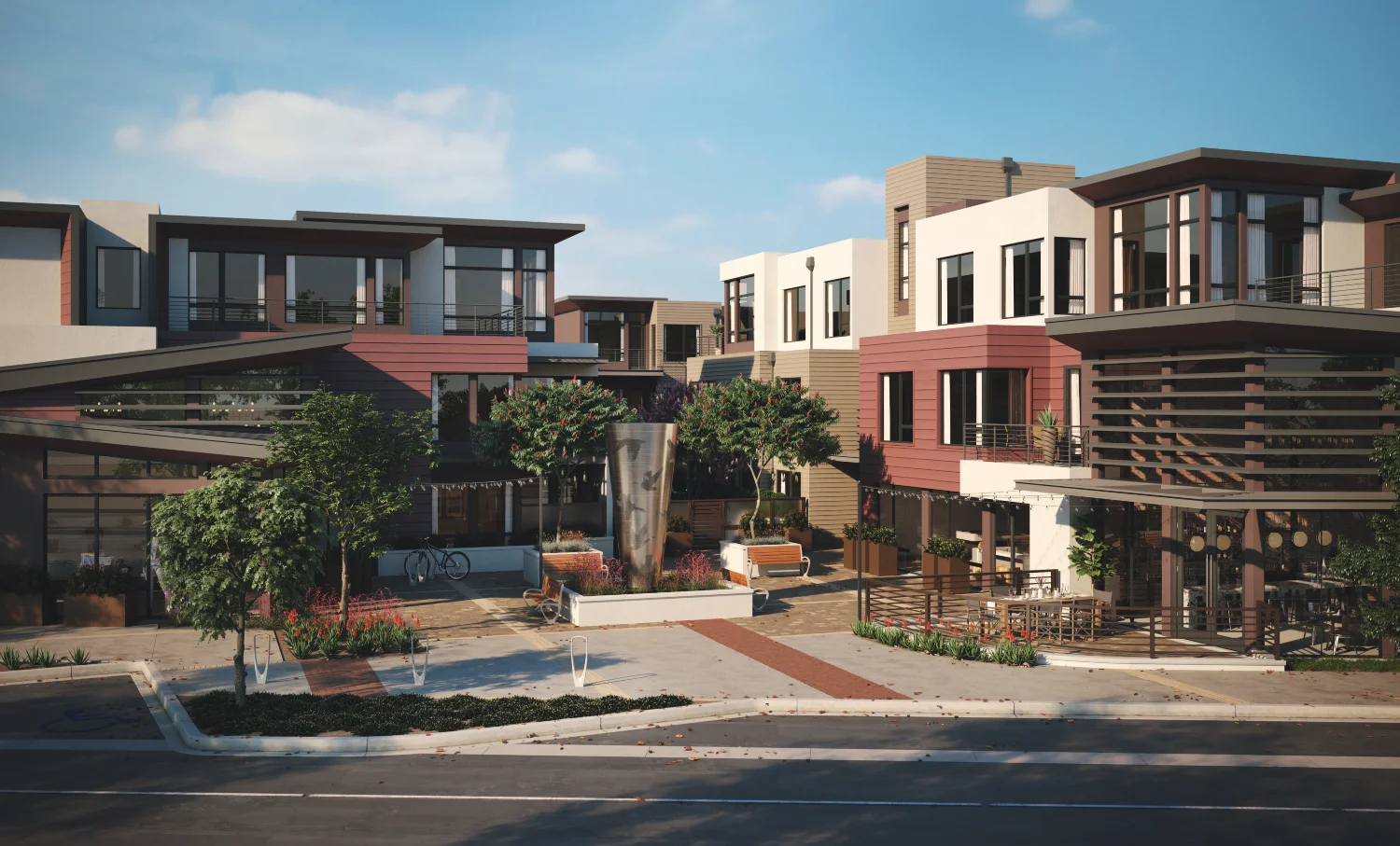 The Brant Exterior Rendering Daylight