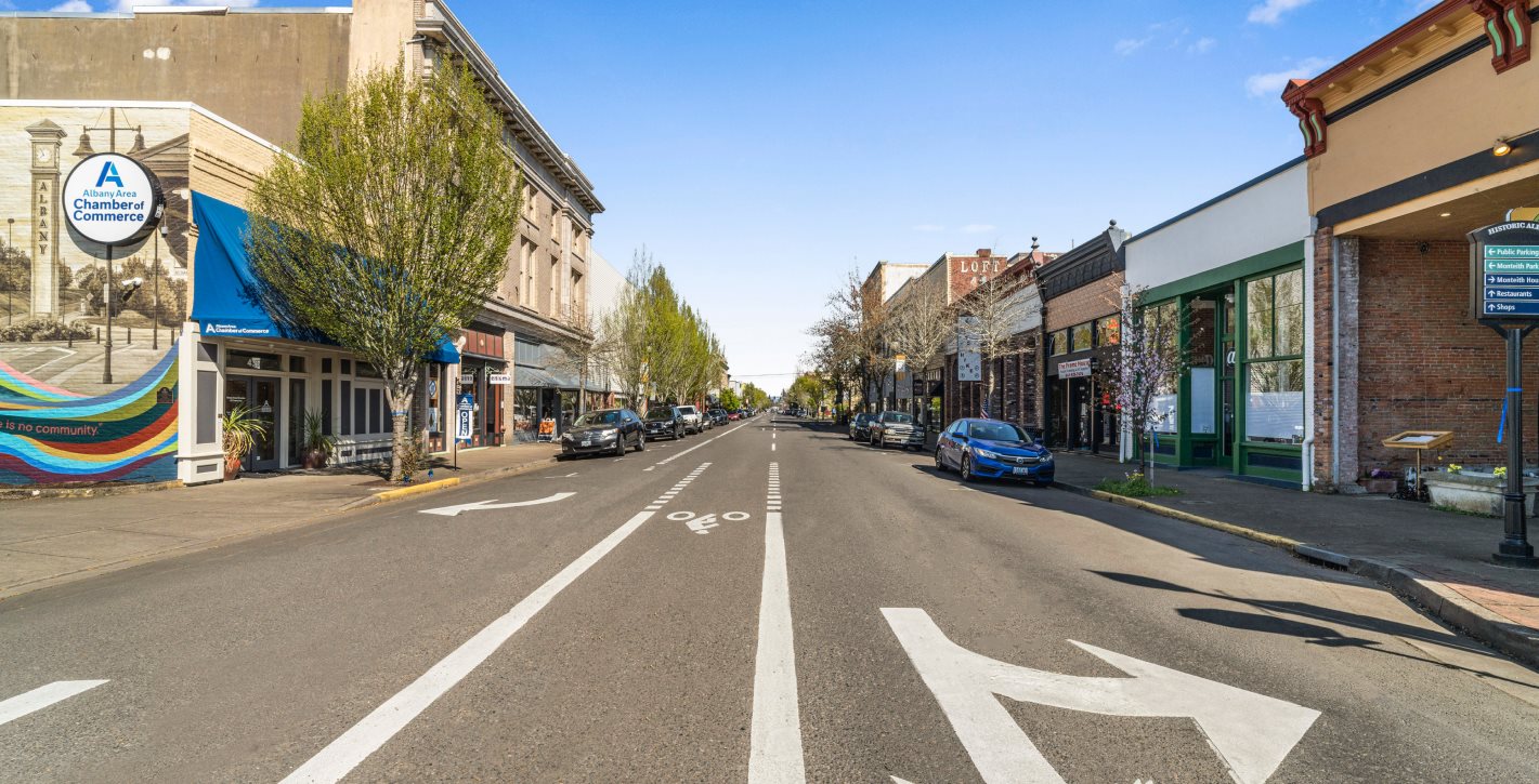 Downtown Albany Street & Shops