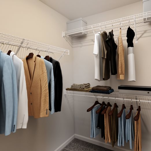 Fairview Owner's Walk-In Closet