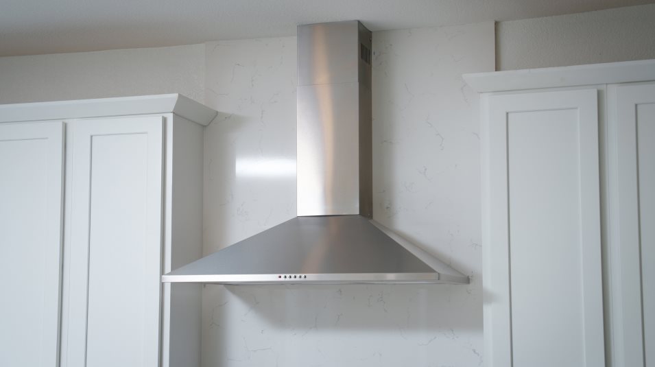 Stainless-steel vent hood