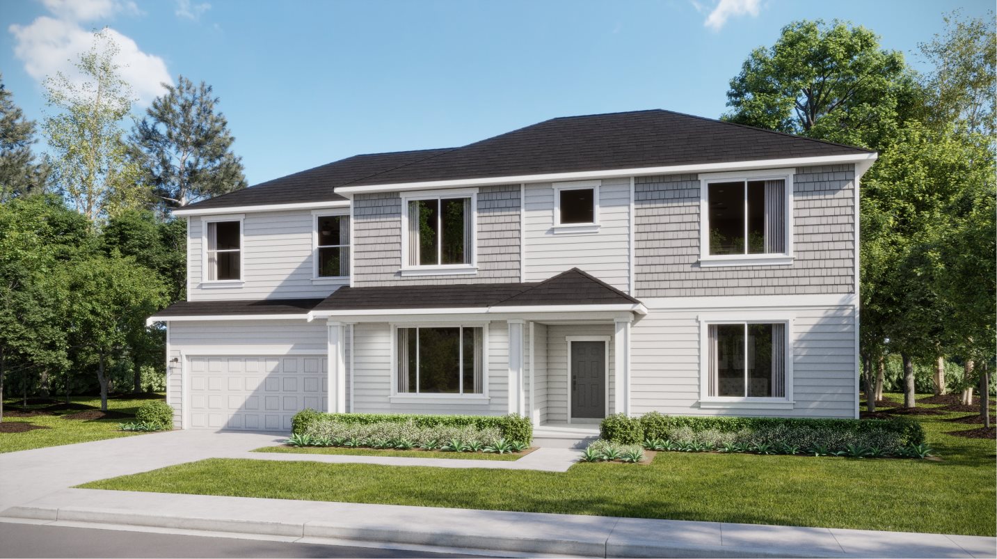Traditional home exterior image