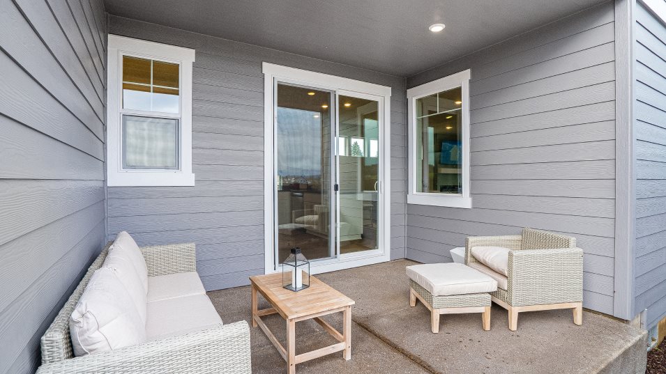 Conifer Covered Patio