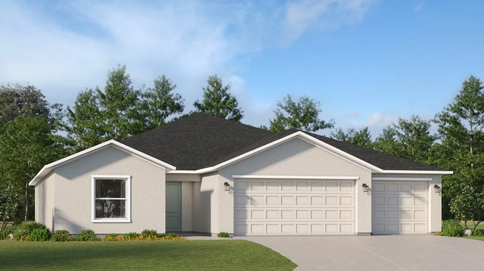 A ranch-inspired exterior 