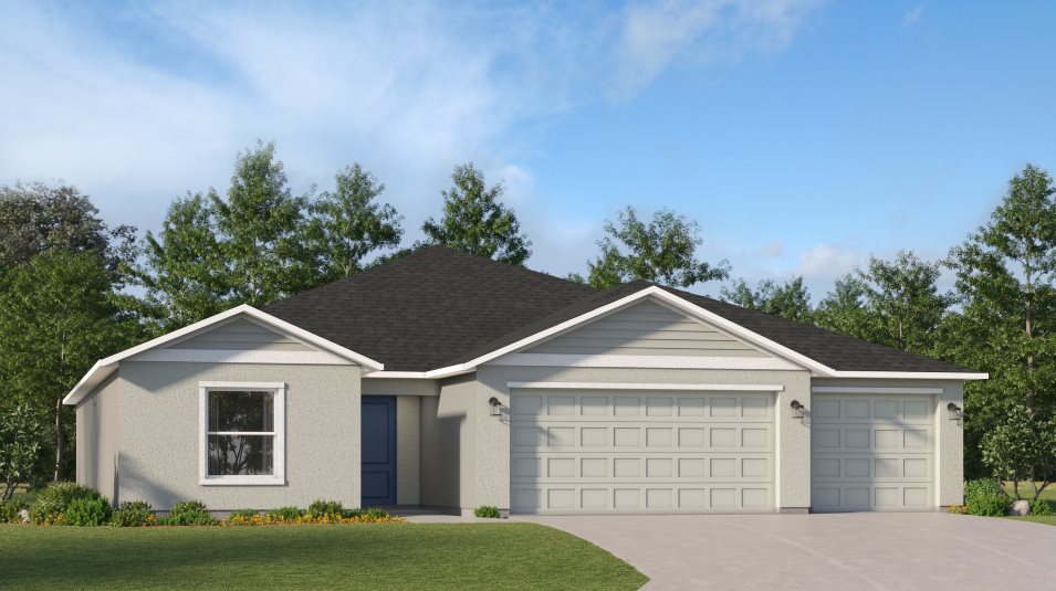 A ranch-inspired exterior 