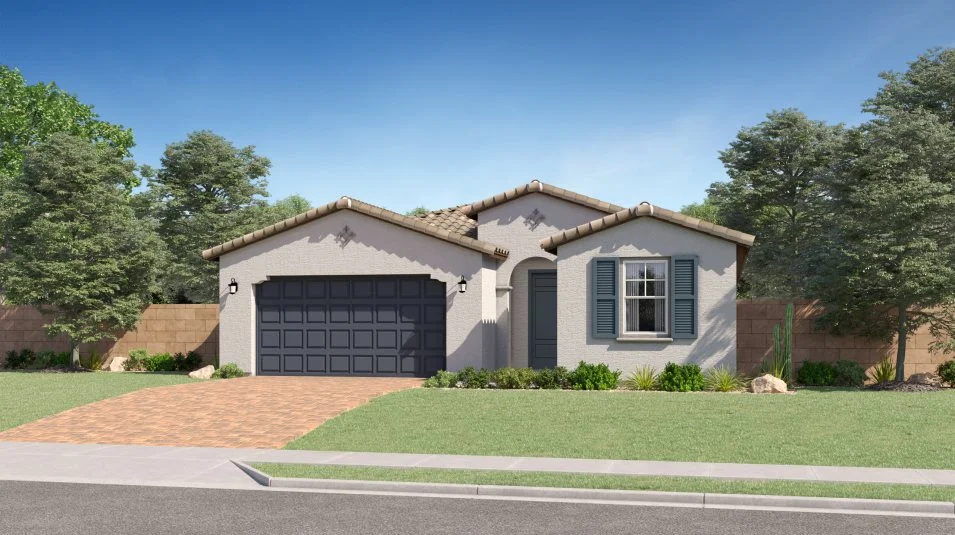 Spanish Colonial home exterior