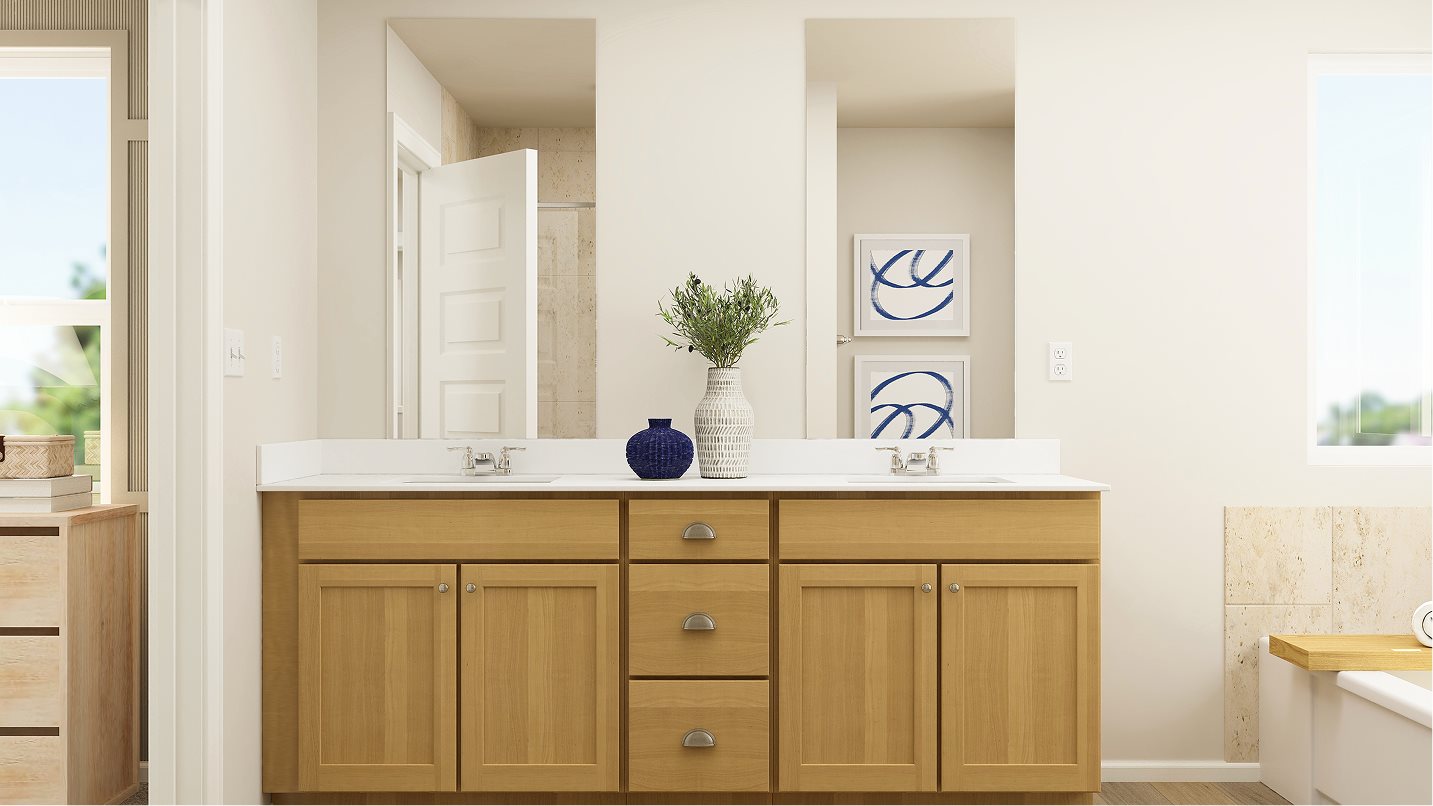 Yukon Owners suite bathroom sinks