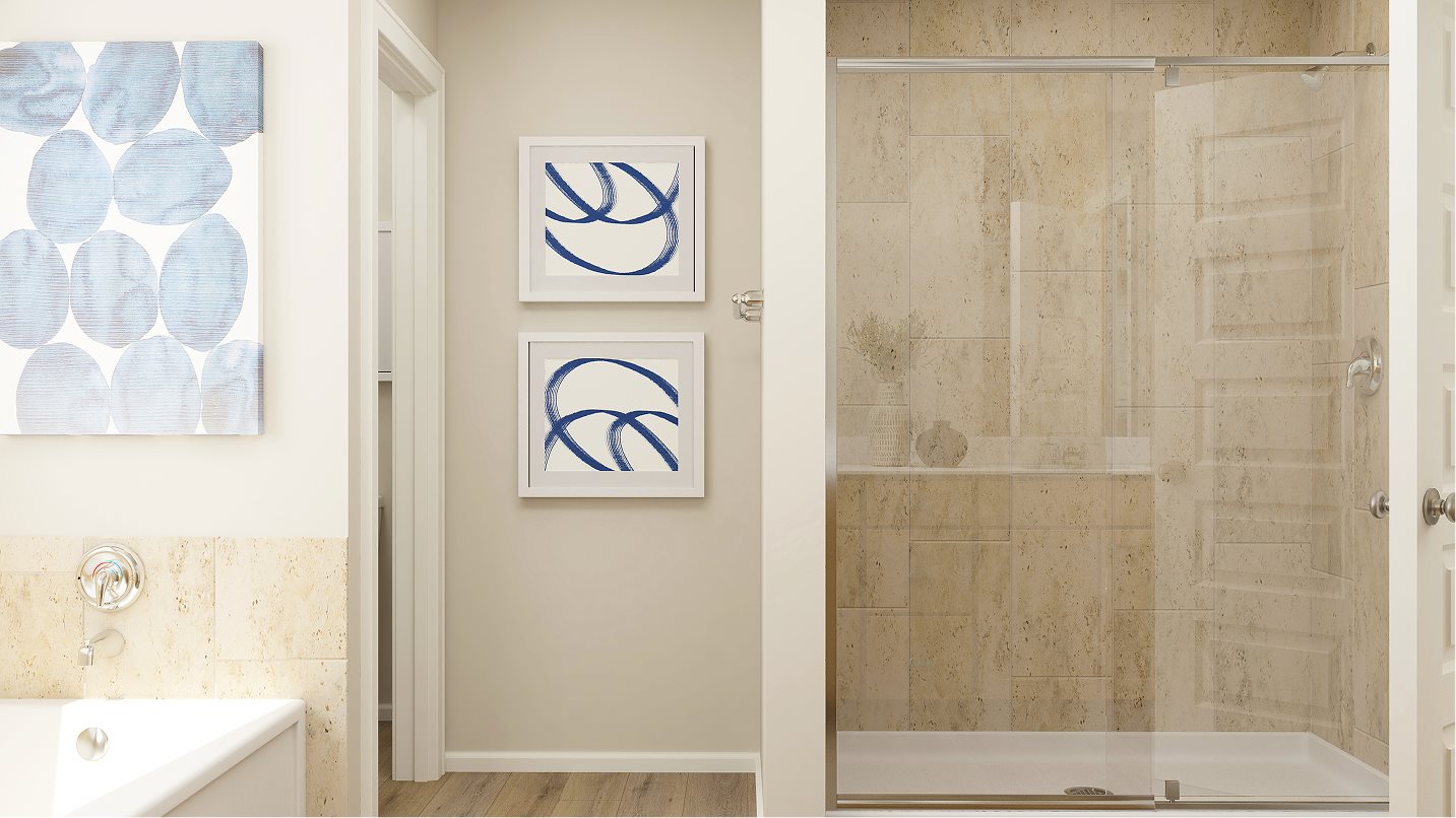 Yukon owners suite bathroom