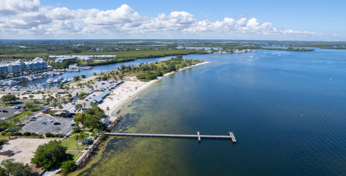 Bahia Beach aerial view