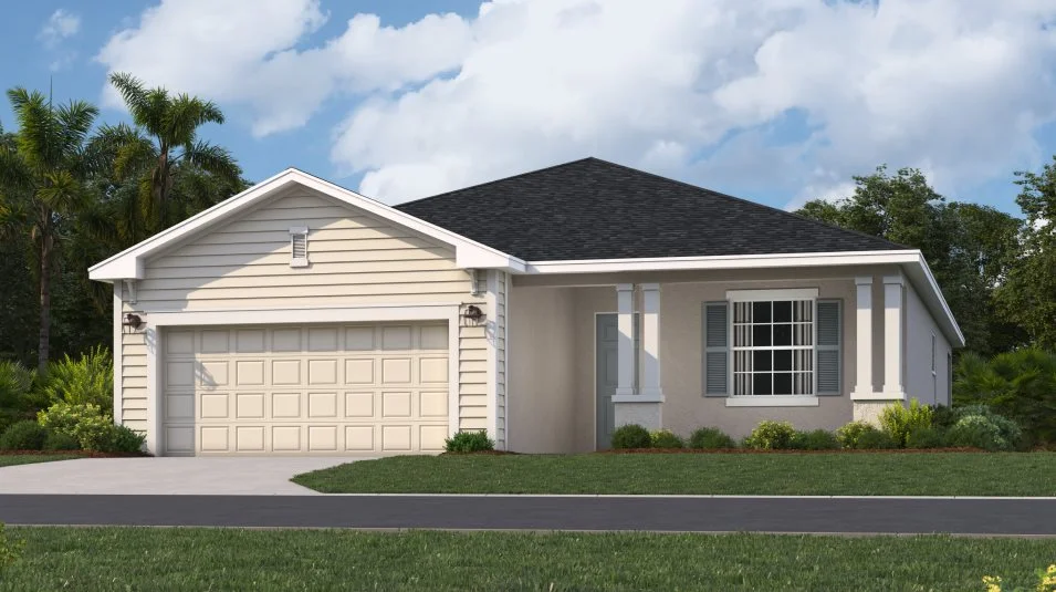 A ranch-inspired exterior