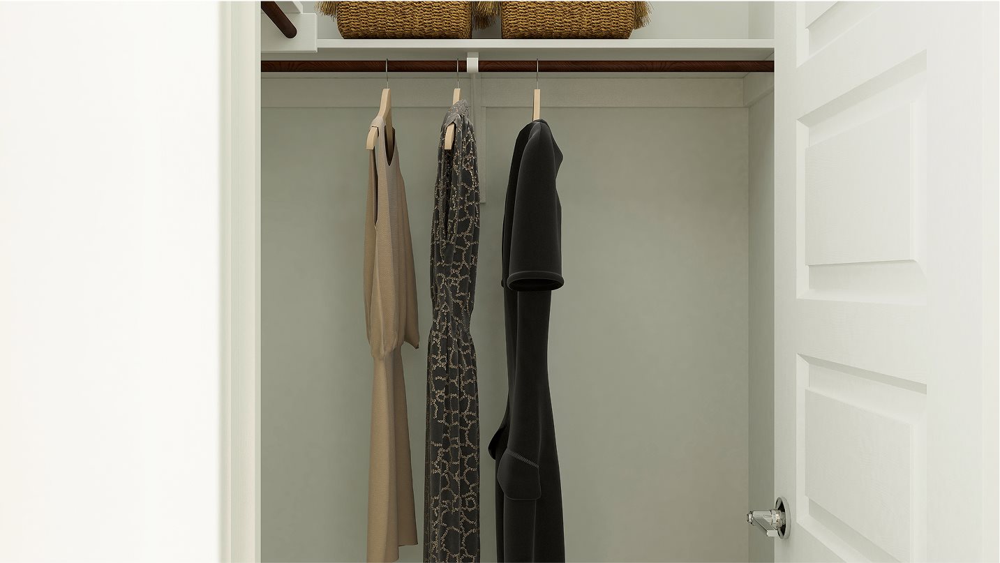 Berkley owners suite walk in closet