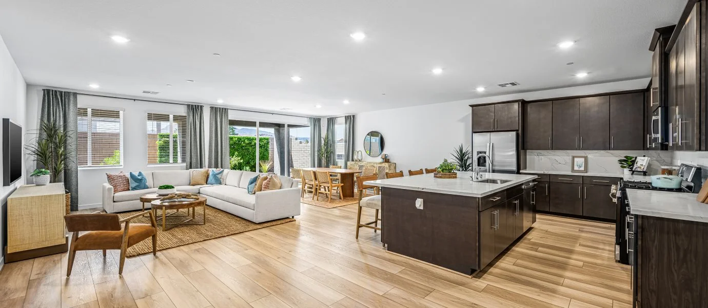 Evan Kitchen and Living Room