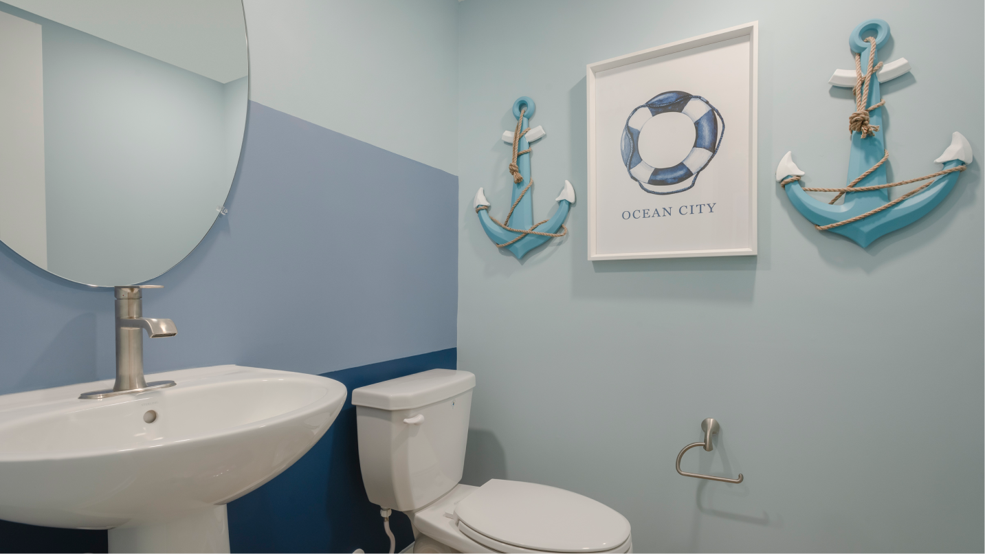 Easton powder room