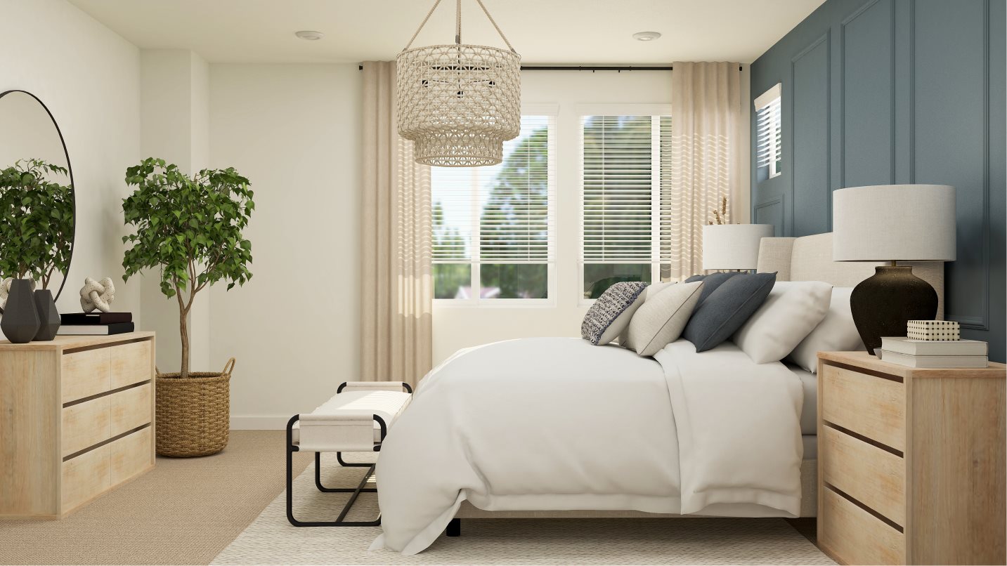 Owner's Suite with natural lighting