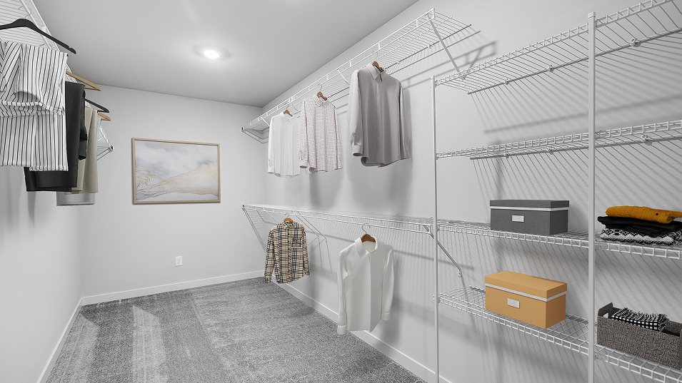 Burlington Owner's Suite Walk-In Closet