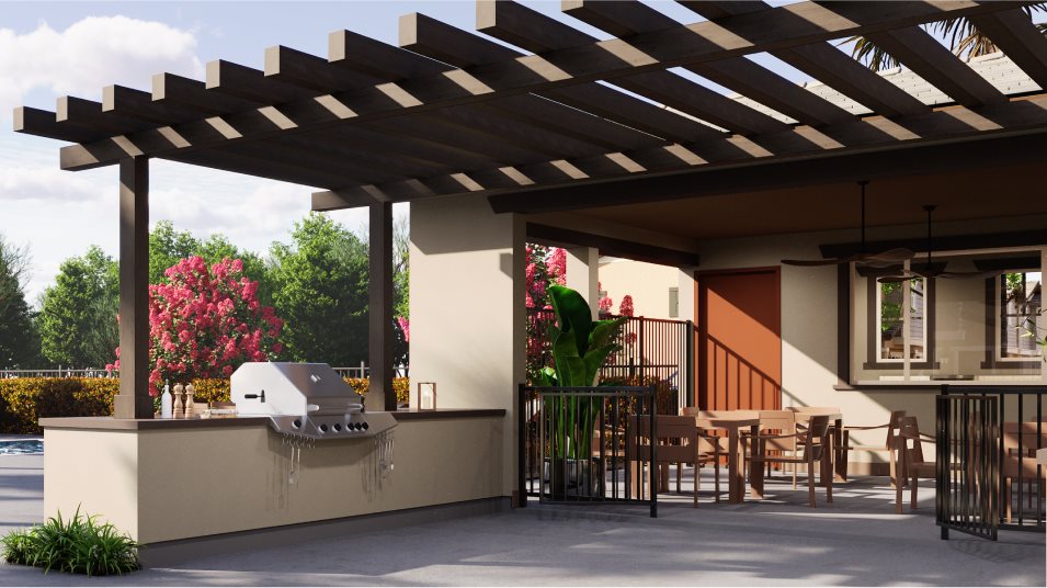BBQ area