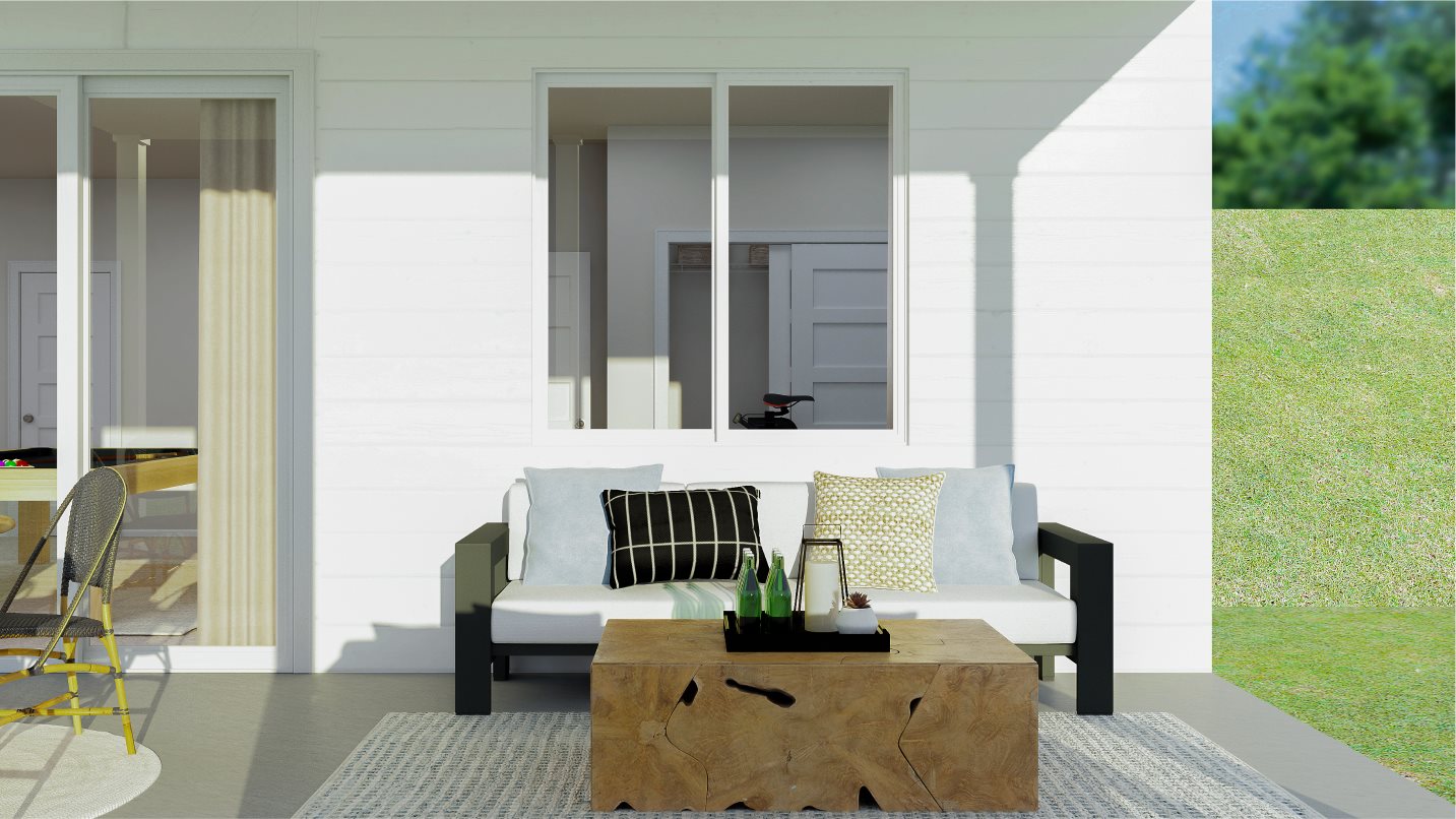 Whitman II Covered Patio