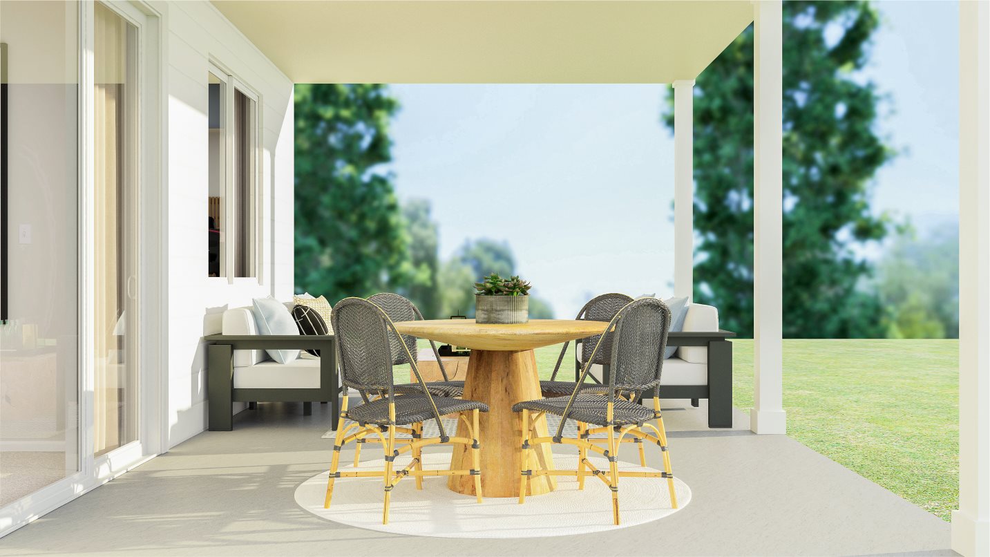 Whitman II Covered Patio