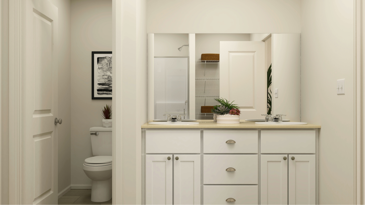 Silver Classic Collection  Woodridge Cabernet 1671 Owners Bathroom 1of2 F2