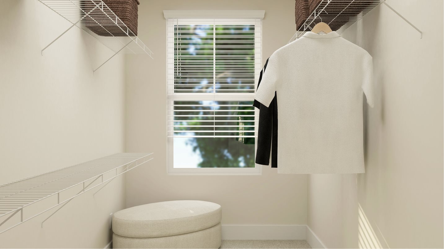 Elmwood Owners Walk in Closet