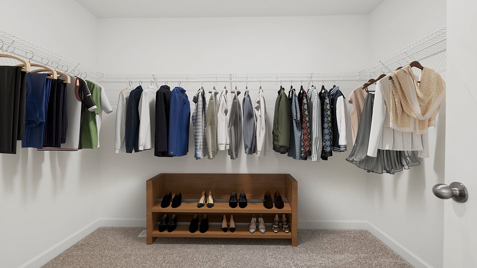 Sinclair Owners Walk in Closet