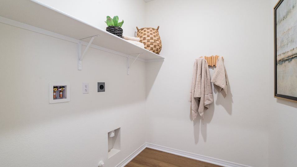 Laundry room interior