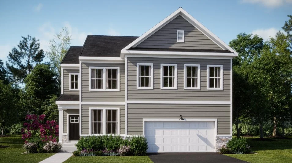 A traditional-styled exterior