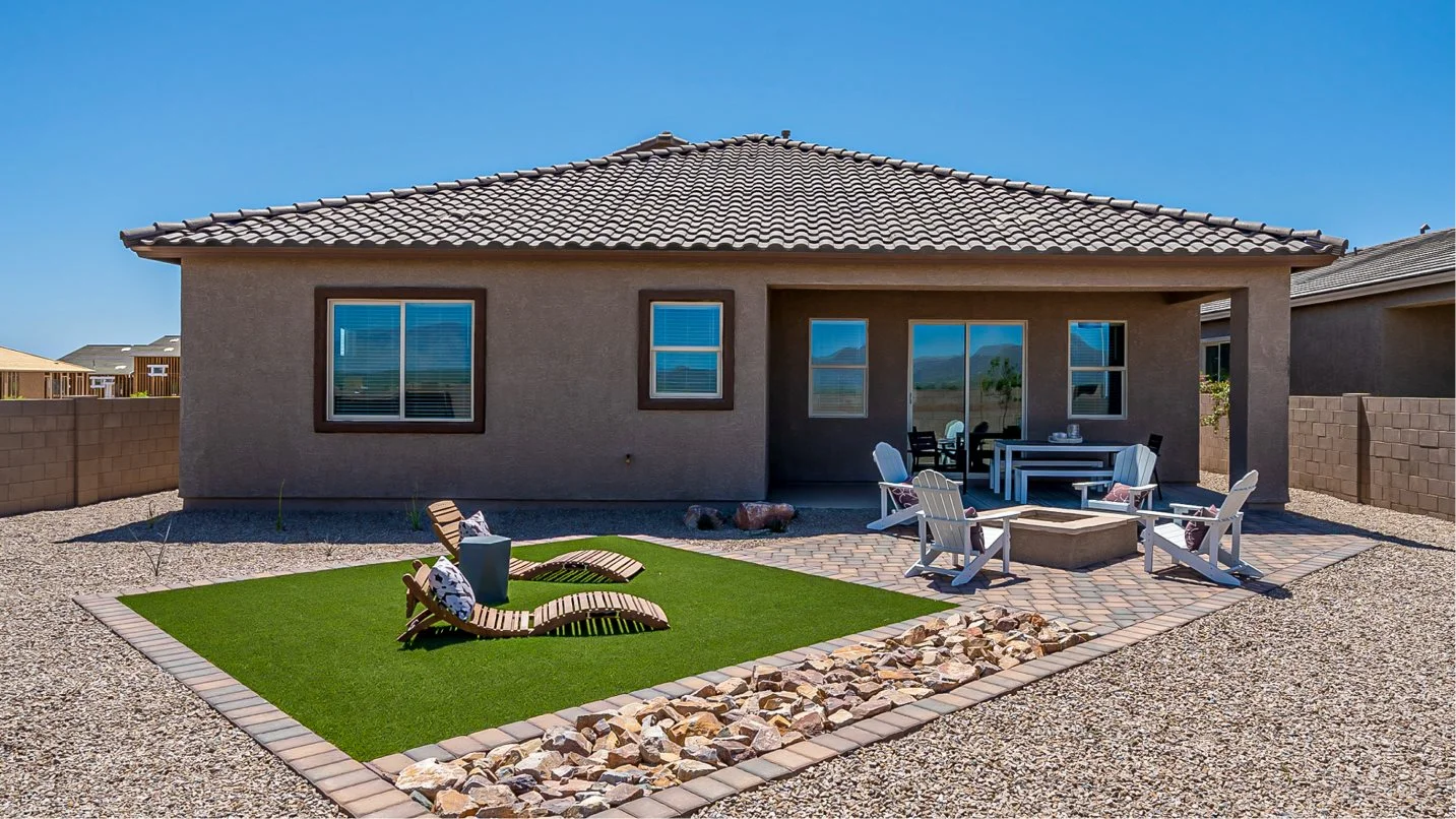 Heartland Gladden Farms Tortolita Backyard