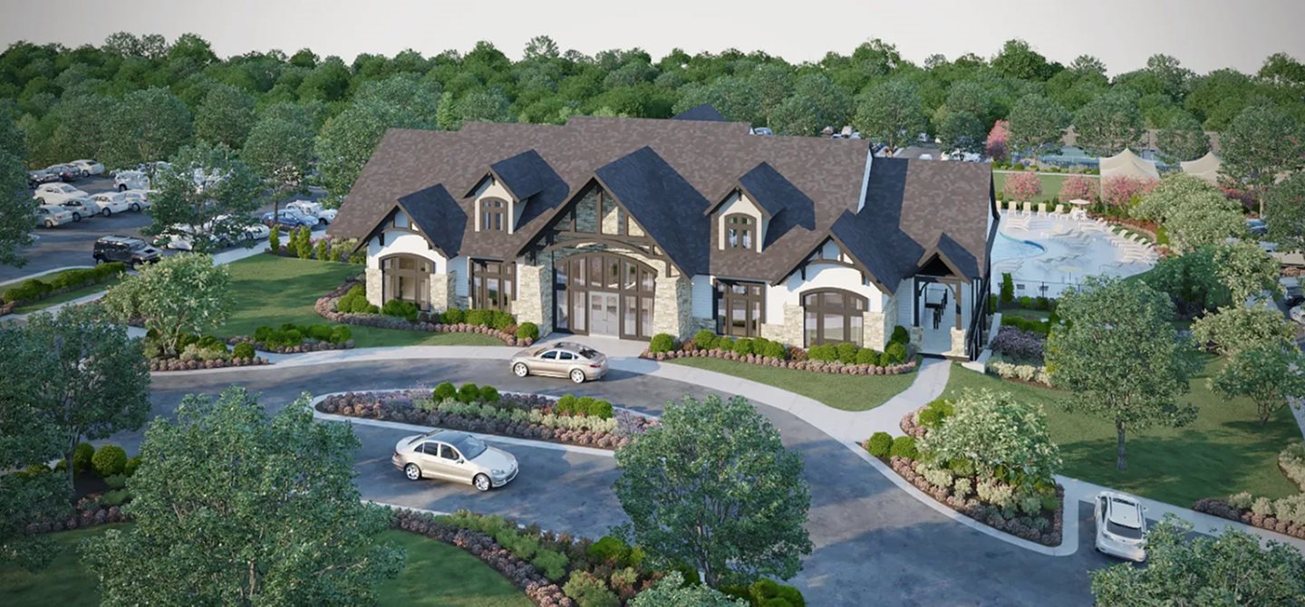 Court at Gainsville clubhouse