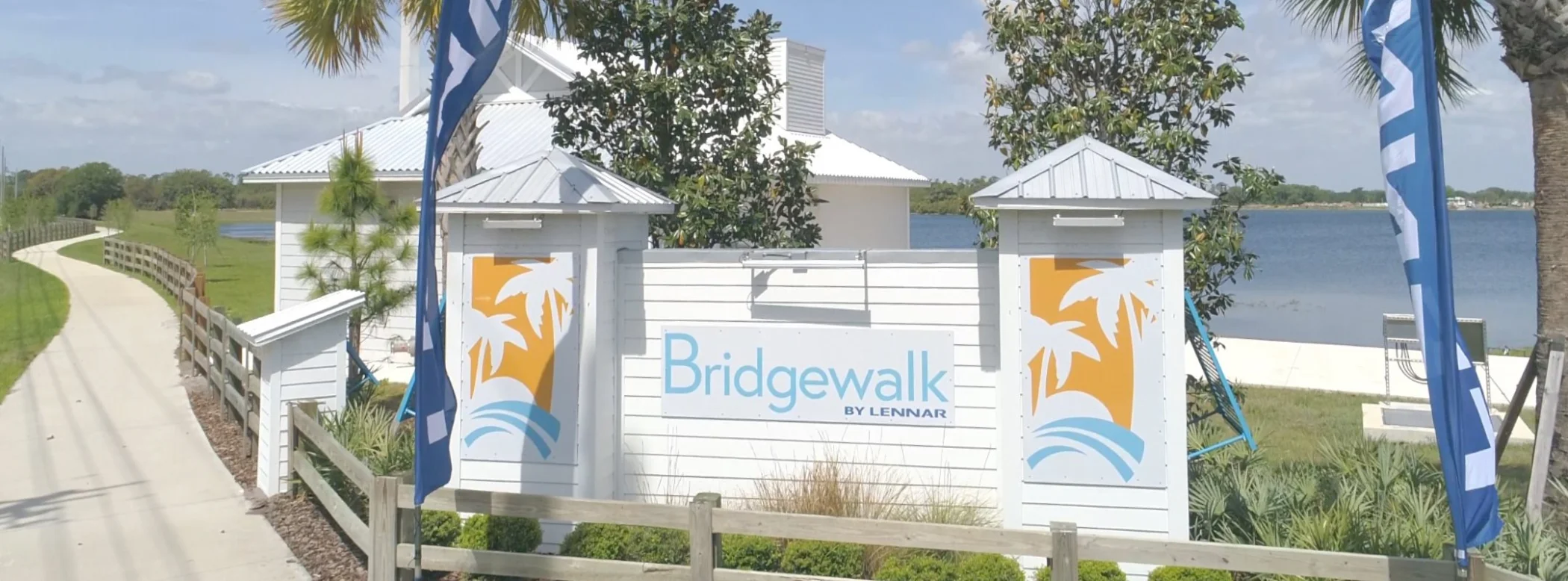 Bridgewalk entry monument