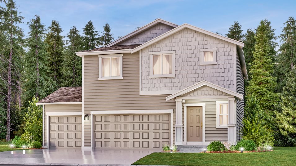 Elevation B home exterior