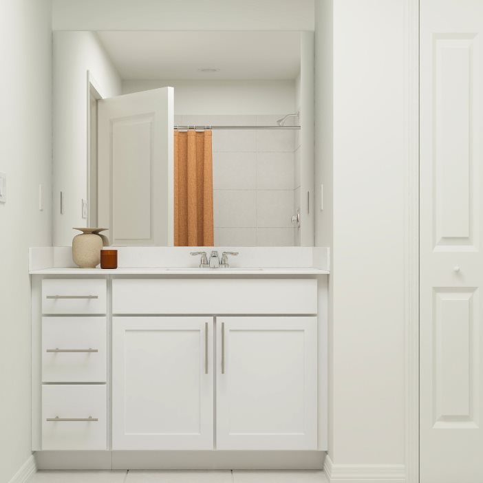 Edison owner's suite bathroom
