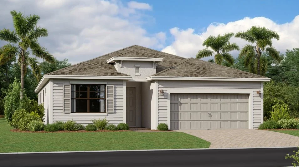A ranch-inspired exterior 